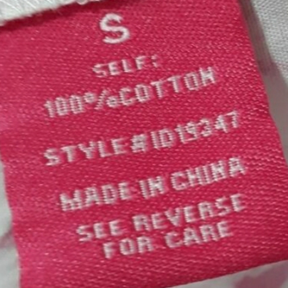 Flying Tomato 100% Cotton Floral Pink Dress Long-Sleeve Belted Flattering Small - Picture 9 of 14